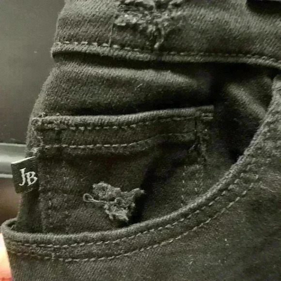 Judy Blue Black Distressed Boyfriend fit size 5/27 Jeans - Picture 2 of 9